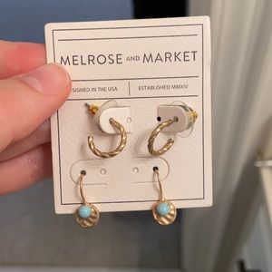 ❤️Set of Gold Colored Earrings